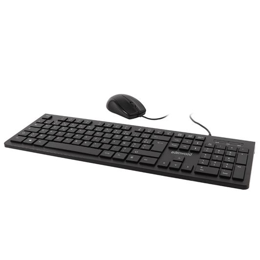 Clavier + Souris EDENWOOD CWD01B BE